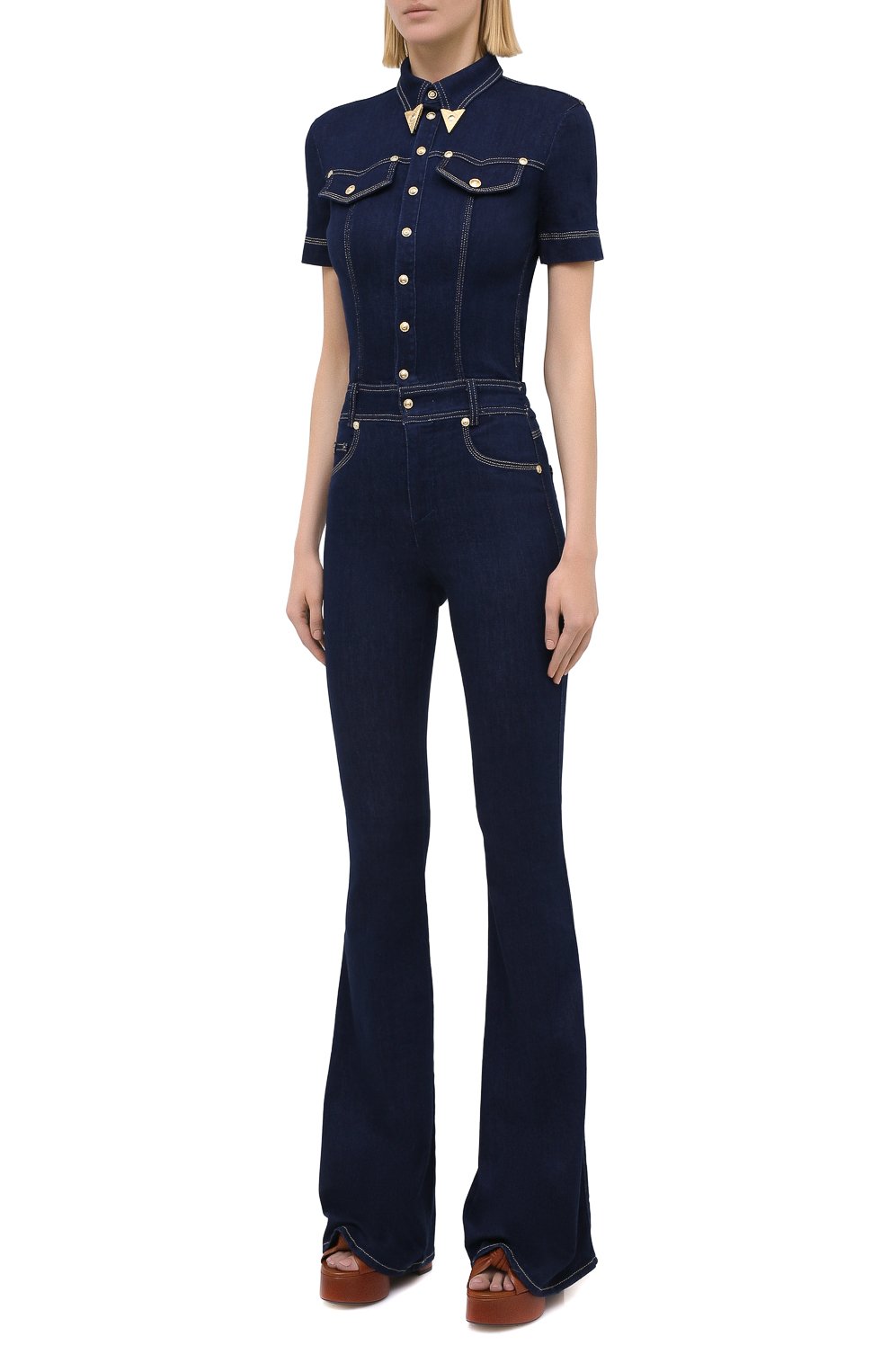 Джинсовый комбинезон VERSACE JEANS COUTURE, арт. A7HZA12I-ZDP002 IC0N/APW54, фото 3