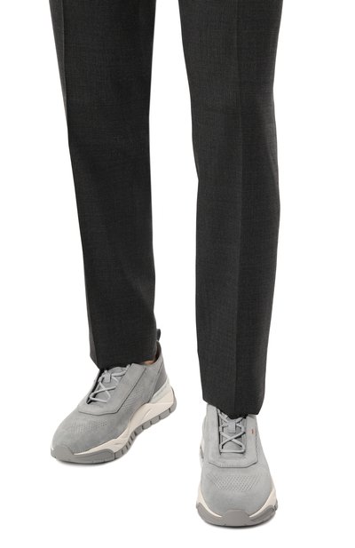 Замшевые кроссовки innova SANTONI, арт. MBIH21976BGBCSB7Z23, фото 3