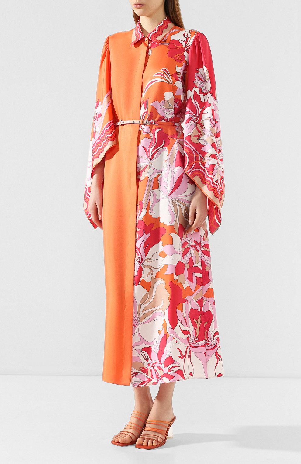 Шелковое платье EMILIO PUCCI, арт. 0ERH85/0E880, фото 3