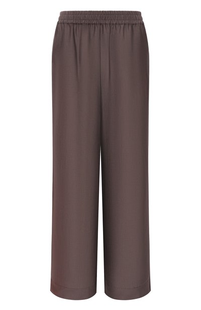 Женские брюки из хлопка и шелка LORENA ANTONIAZZI, арт. R2578PA94C/4573