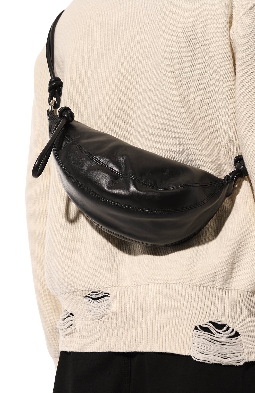 Кожаная сумка DRIES VAN NOTEN, арт. 232-021501-109, фото 2