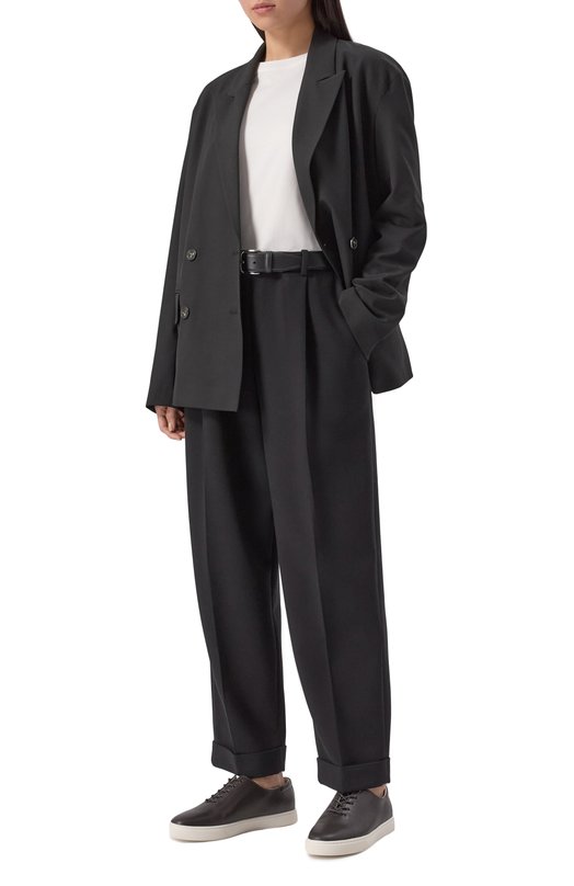 Кожаные кеды Oxford 12 STOREEZ 124397 Коричневый  124397 Фото 2