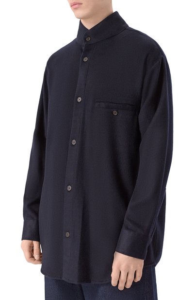 Рубашка из шерсти и кашемира EMPORIO ARMANI, арт. EM004176/AF17835, фото 3
