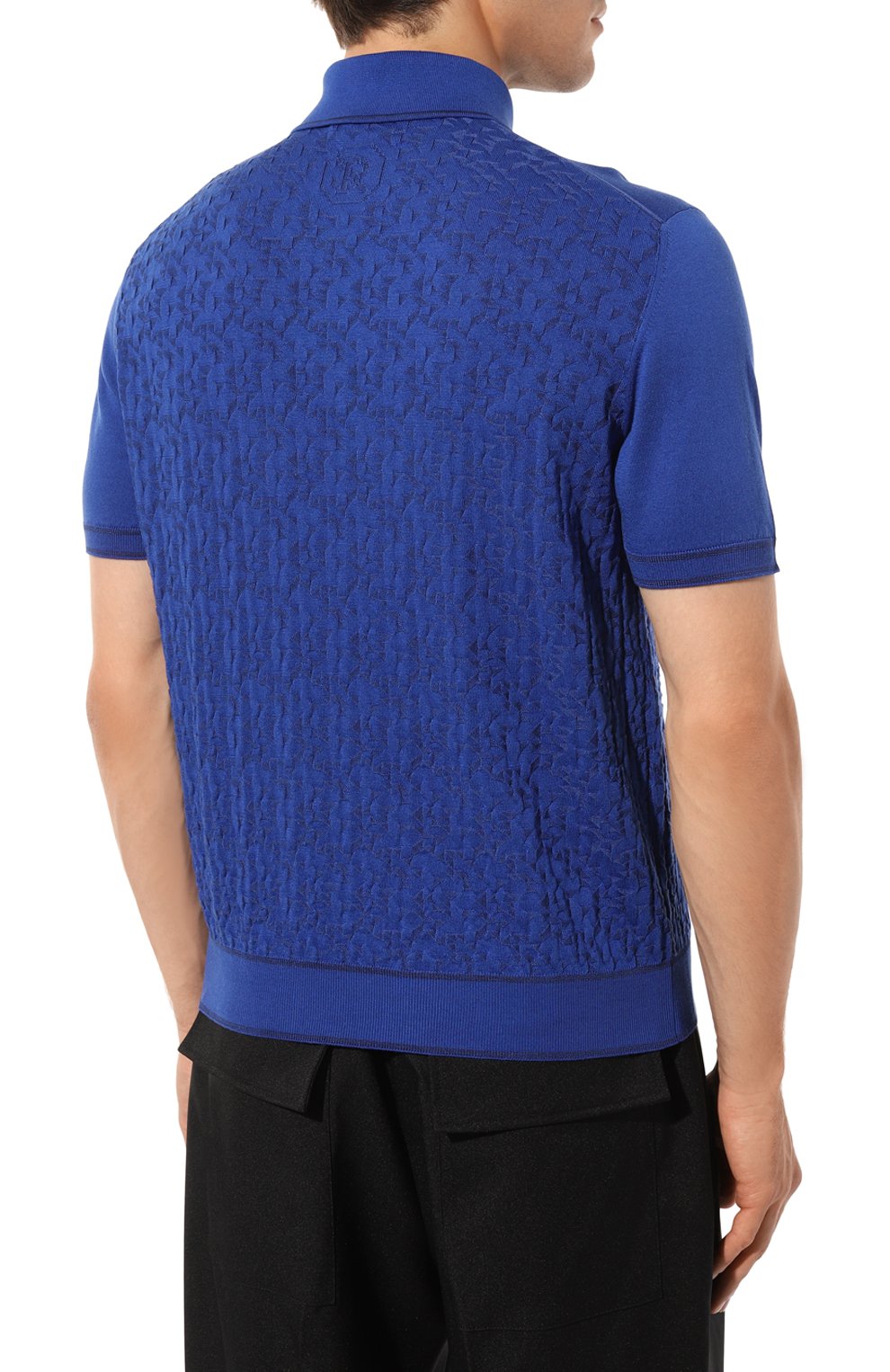 Поло из шелка и хлопка STEFANO RICCI, арт. K818059P13/F23286, фото 4