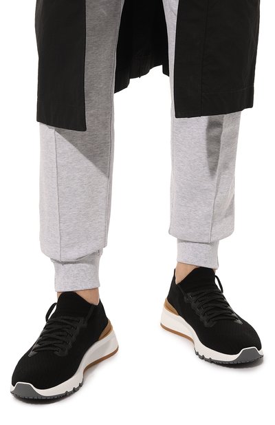 Текстильные кроссовки BRUNELLO CUCINELLI, арт. MZUPMB2055, фото 3