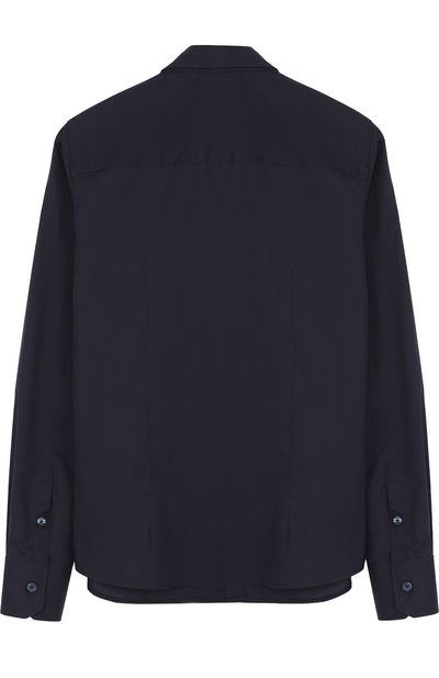 Хлопковая рубашка с логотипом бренда ARMANI JUNIOR, арт. 6Y4C14/4NEAZ/11A-16A, фото 2