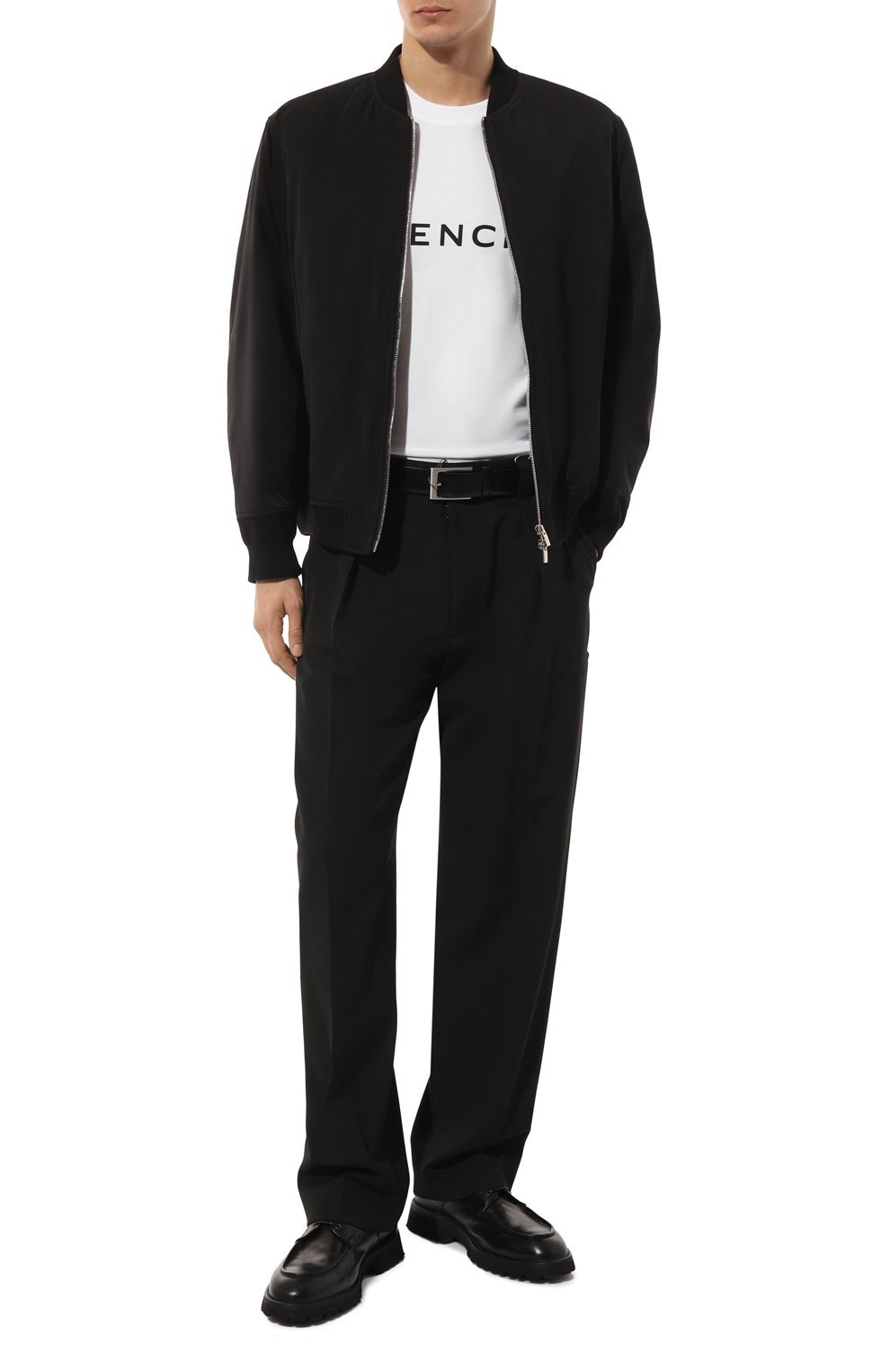 Хлопковая футболка GIVENCHY, арт. BM716G3YAC, фото 2