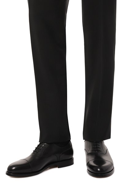 Кожаные оксфорды W.GIBBS, арт. 0999079/LUX ANIL, фото 3