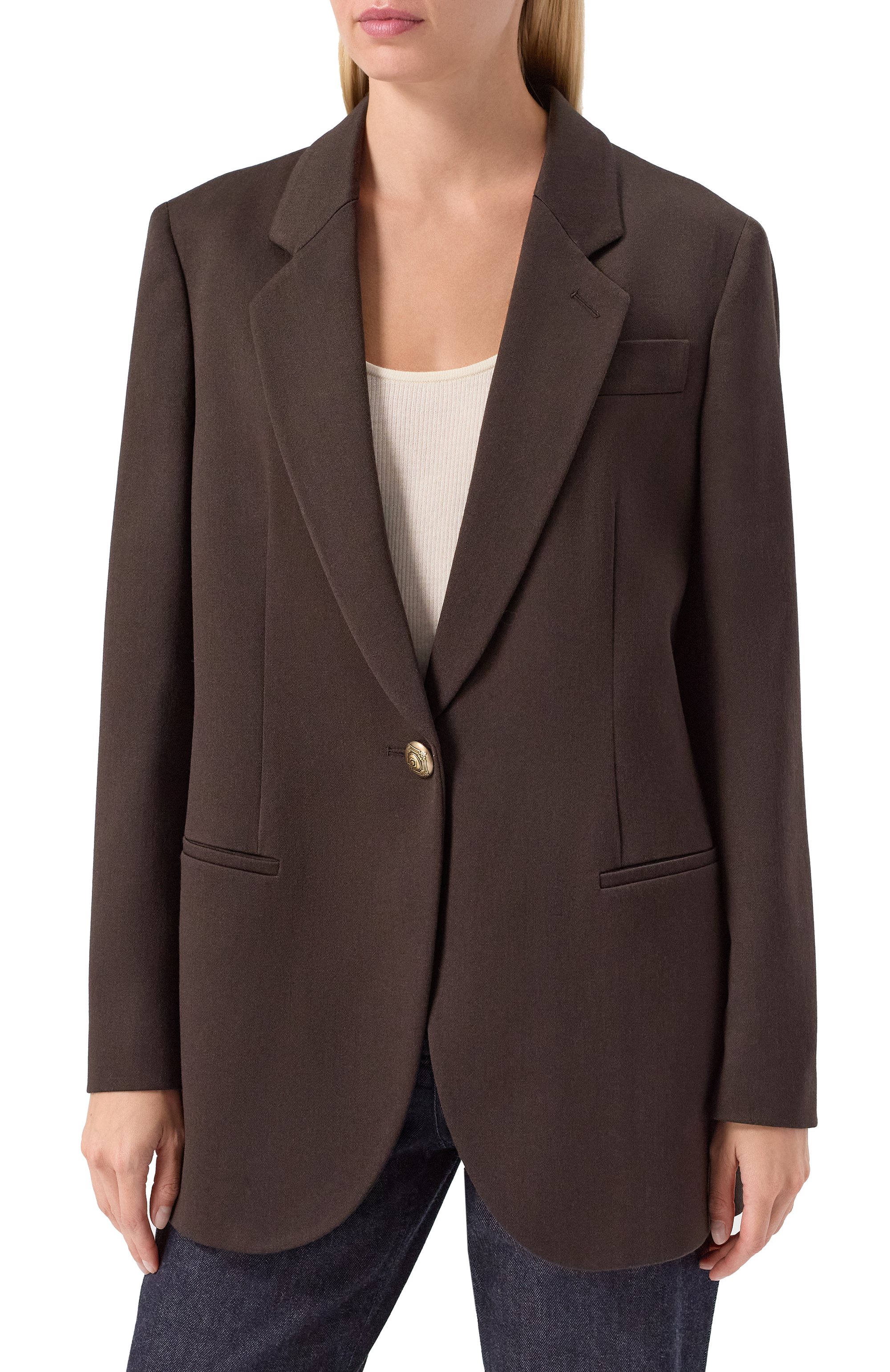 Шерстяной жакет GIORGIO ARMANI, арт. GW001949/TE10936, фото 3