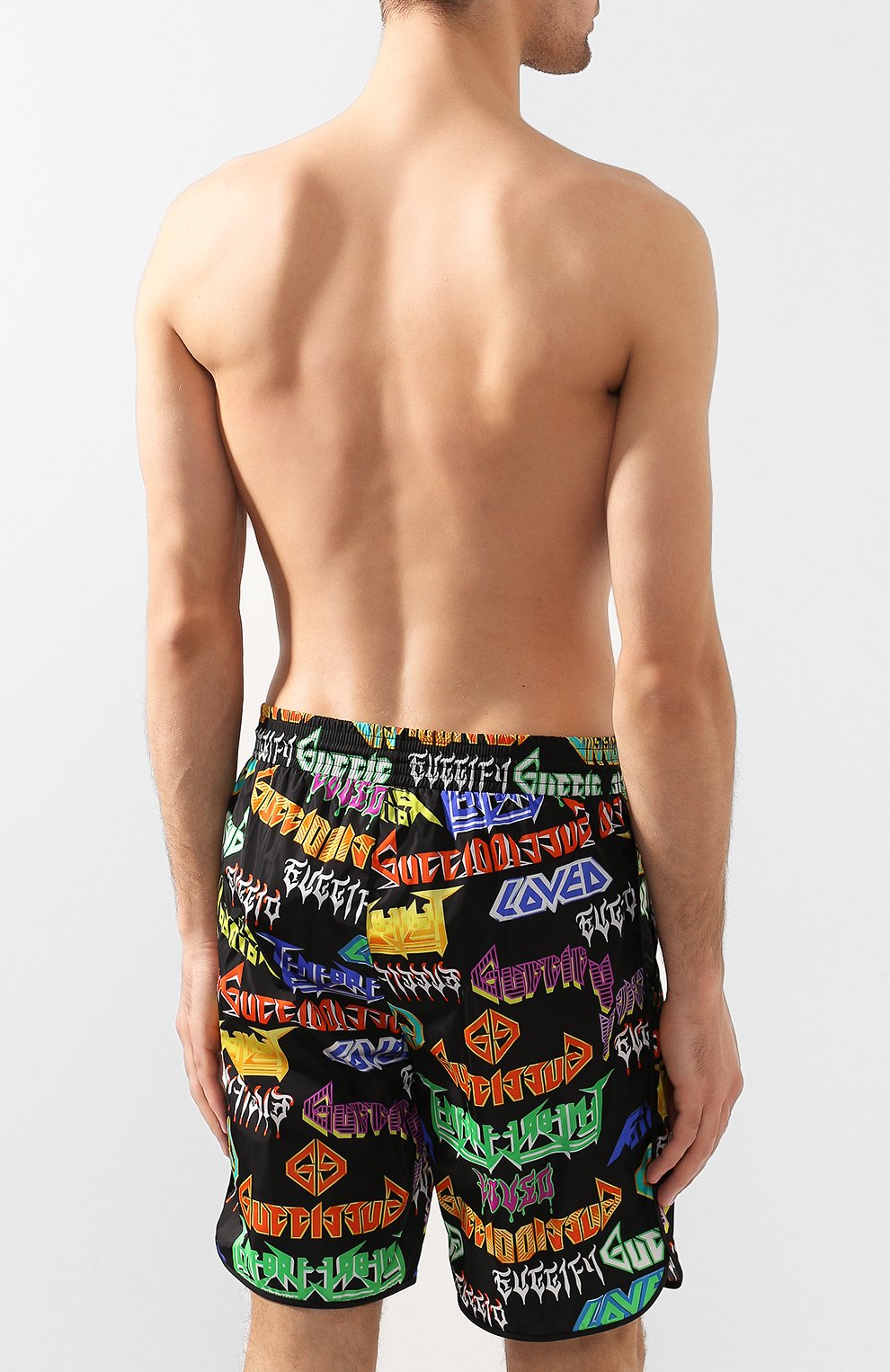 Плавки-шорты GUCCI разноцветного цвета по цене 47150 руб., арт. 554296/XHAAT, фото 4 Плавки-шорты GUCCI, арт. 554296/XHAAT, фото 4