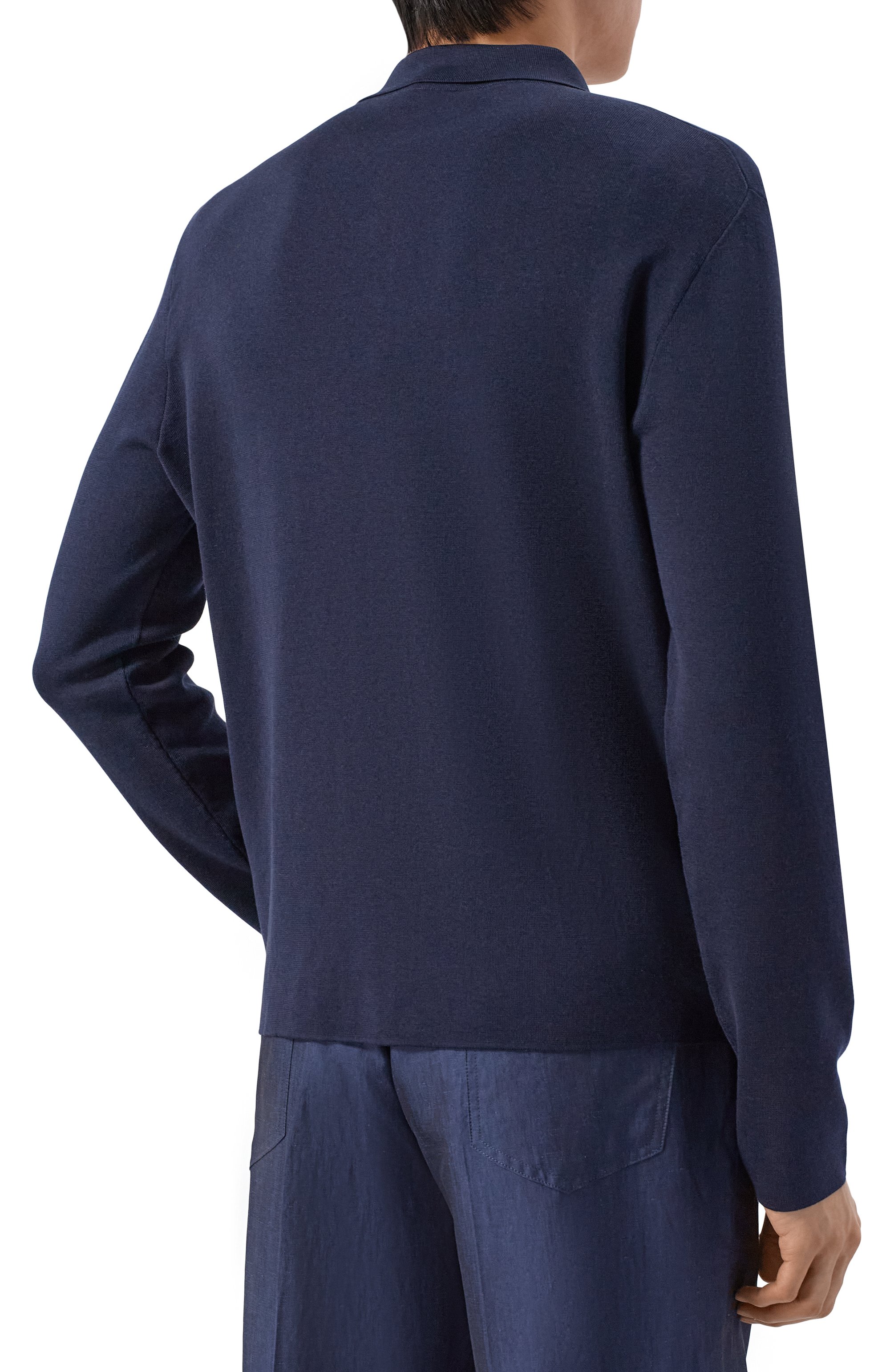 Рубашка из шелка и хлопка MVST, арт. M26.2PM.K104/Y201 KNIT SETA C0T0NE, фото 4