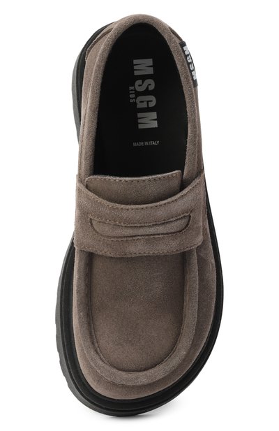 Замшевые лоферы MSGM KIDS, арт. 81158/28-35, фото 4