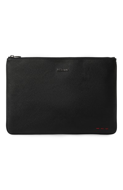 Мужской кожаный футляр для документов KITON, арт. UBA0046N0108601