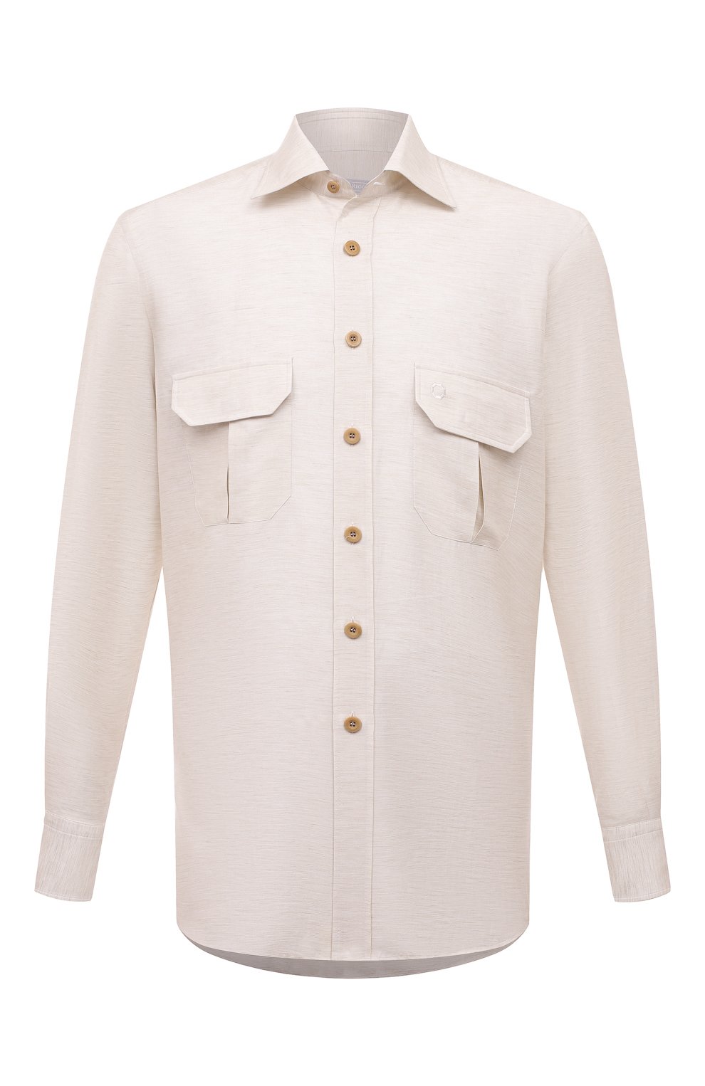 Рубашка из хлопка и шелка STEFANO RICCI, арт. SP006289/R2150, фото 1