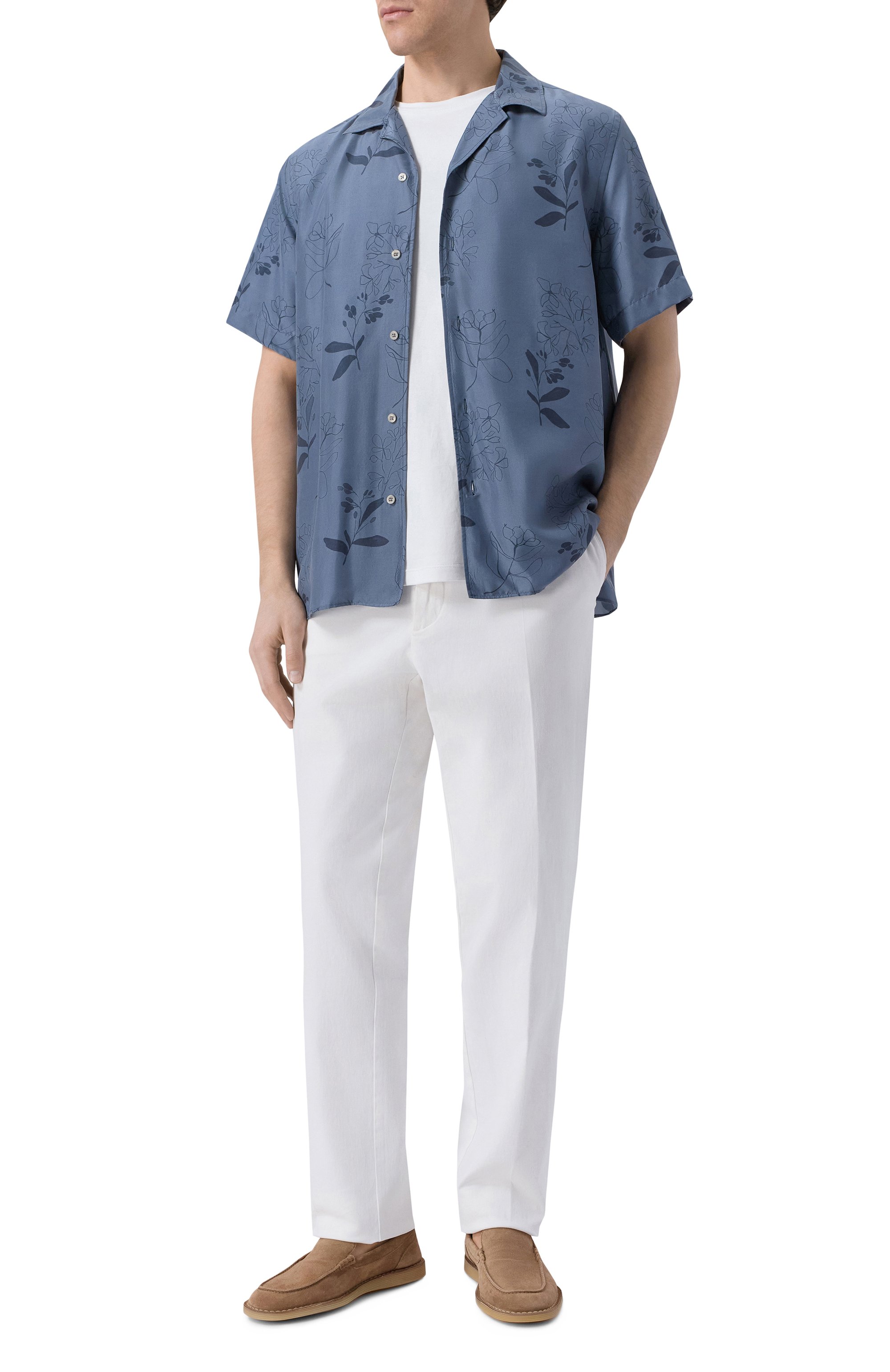 Шелковая рубашка CORNELIANI, арт. 27I204/2711904, фото 2