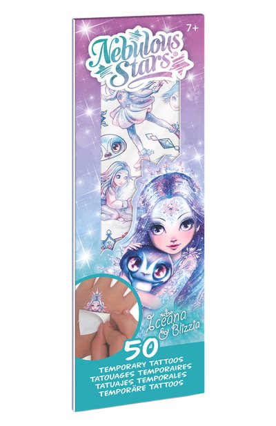 Набор временных татуировок space PAREMO, арт. 11458-4_NSDA