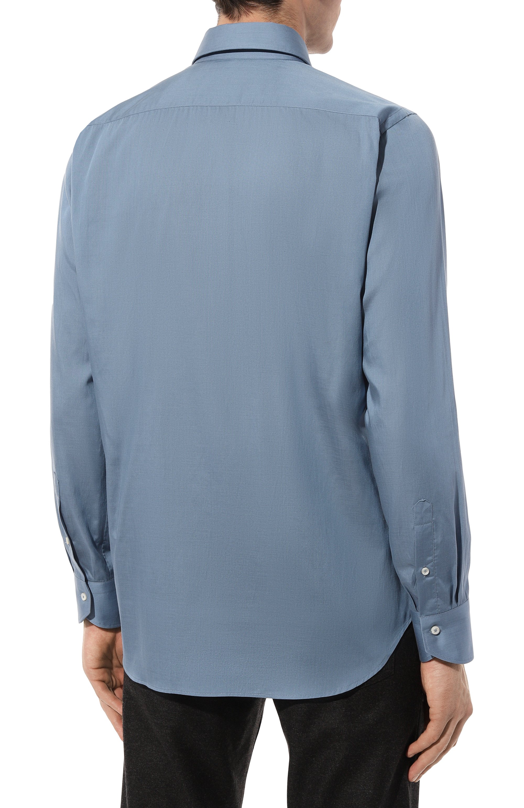 Сорочка из лиоцелла и хлопка CANALI, арт. 7A1/GD03010, фото 4