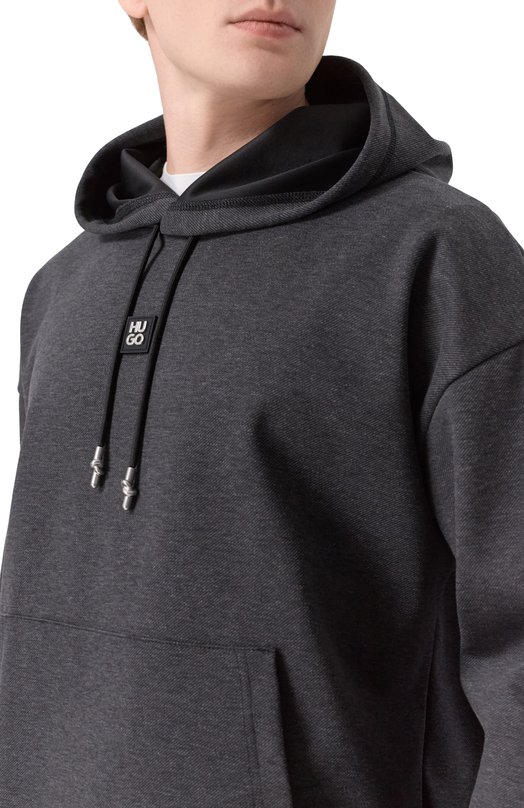 Худи HUGO 50553395 Серый  50553395 Фото 5