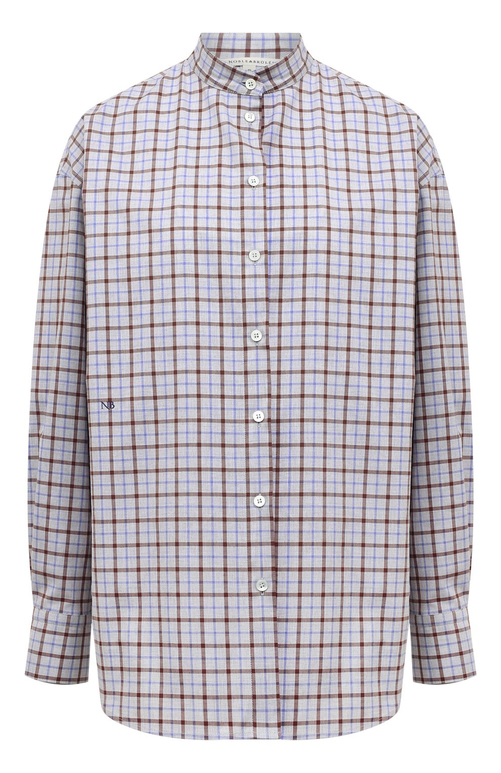 Хлопковая рубашка NOBLE&BRULEE, арт. NB10/010222/5, фото 1