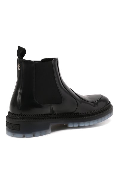 Кожаные челси boaz JIMMY CHOO черного цвета по цене 86750 руб., арт. B0AZ/XXC, фото 5 Кожаные челси boaz JIMMY CHOO, арт. B0AZ/XXC, фото 5