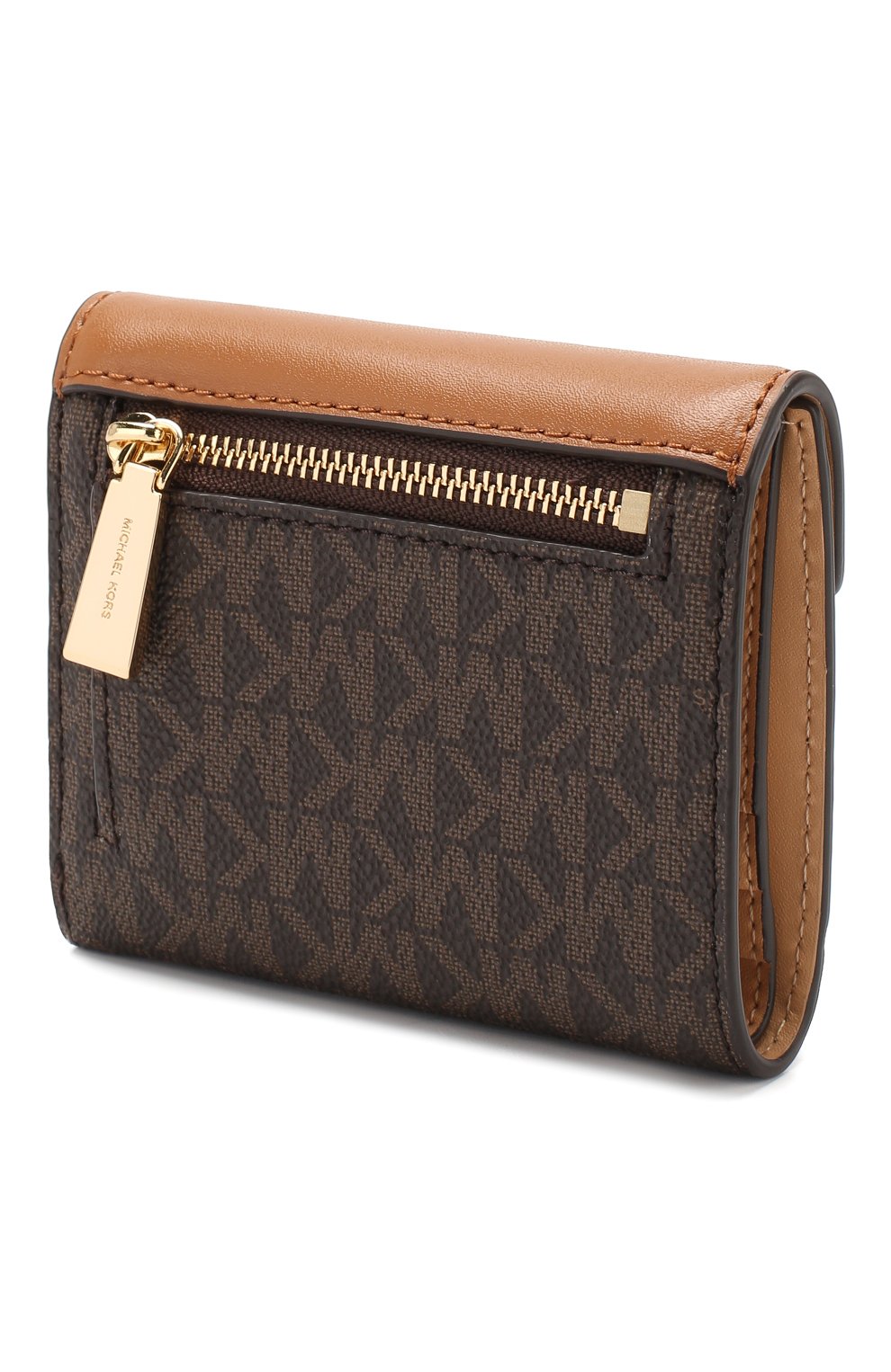Портмоне MICHAEL MICHAEL KORS коричневого цвета по цене 14100 руб., арт. 34F9GF6E6B, фото 2 Портмоне MICHAEL MICHAEL KORS, арт. 34F9GF6E6B, фото 2