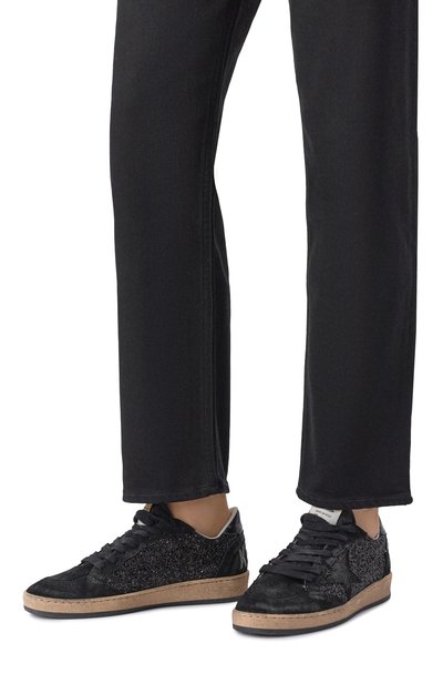 Женские комбинированные кеды ballstar GOLDEN GOOSE DELUXE BRAND, арт. GWF00117.F003989
