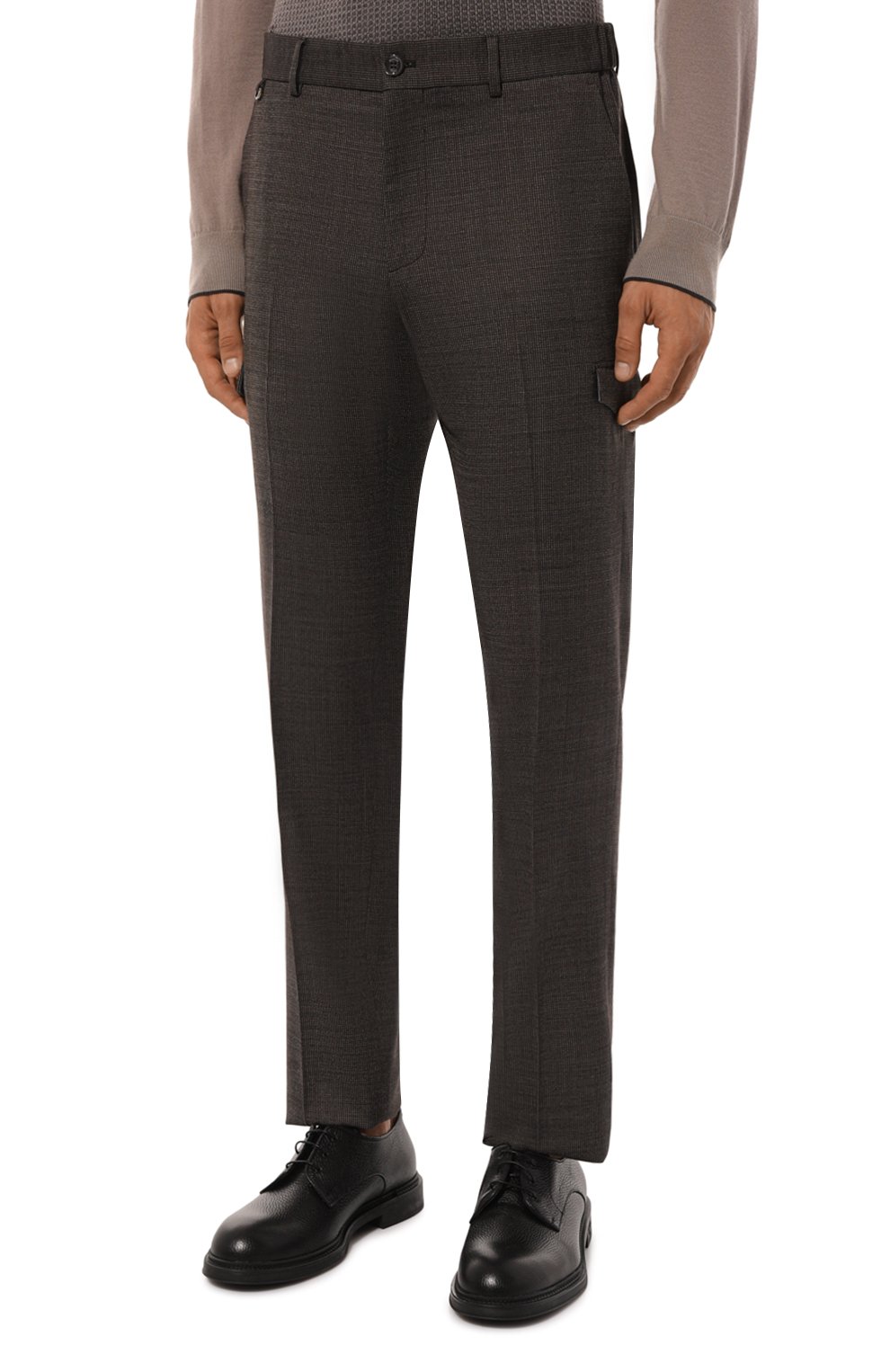 Шерстяные брюки-к�арго STEFANO RICCI, арт. M1T4300050/T052HA, фото 3