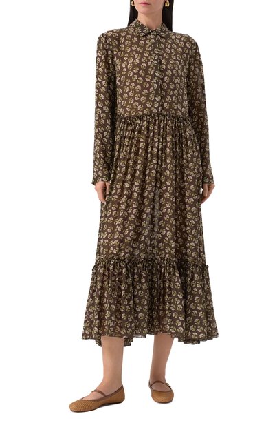 Платье из вискозы LOOM BY RODINA, арт. LBR-OBLAKO, фото 3