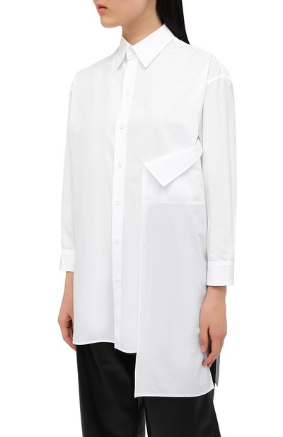 Хлопковая рубашка YOHJI YAMAMOTO, арт. NR-B02-001, фото 3