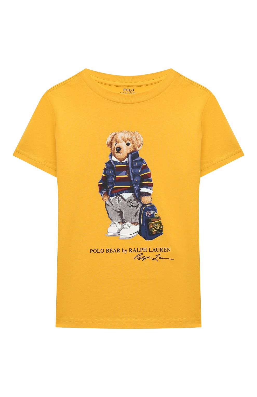 Хлопковая футболка POLO RALPH LAUREN, арт. 322799045, фото 1