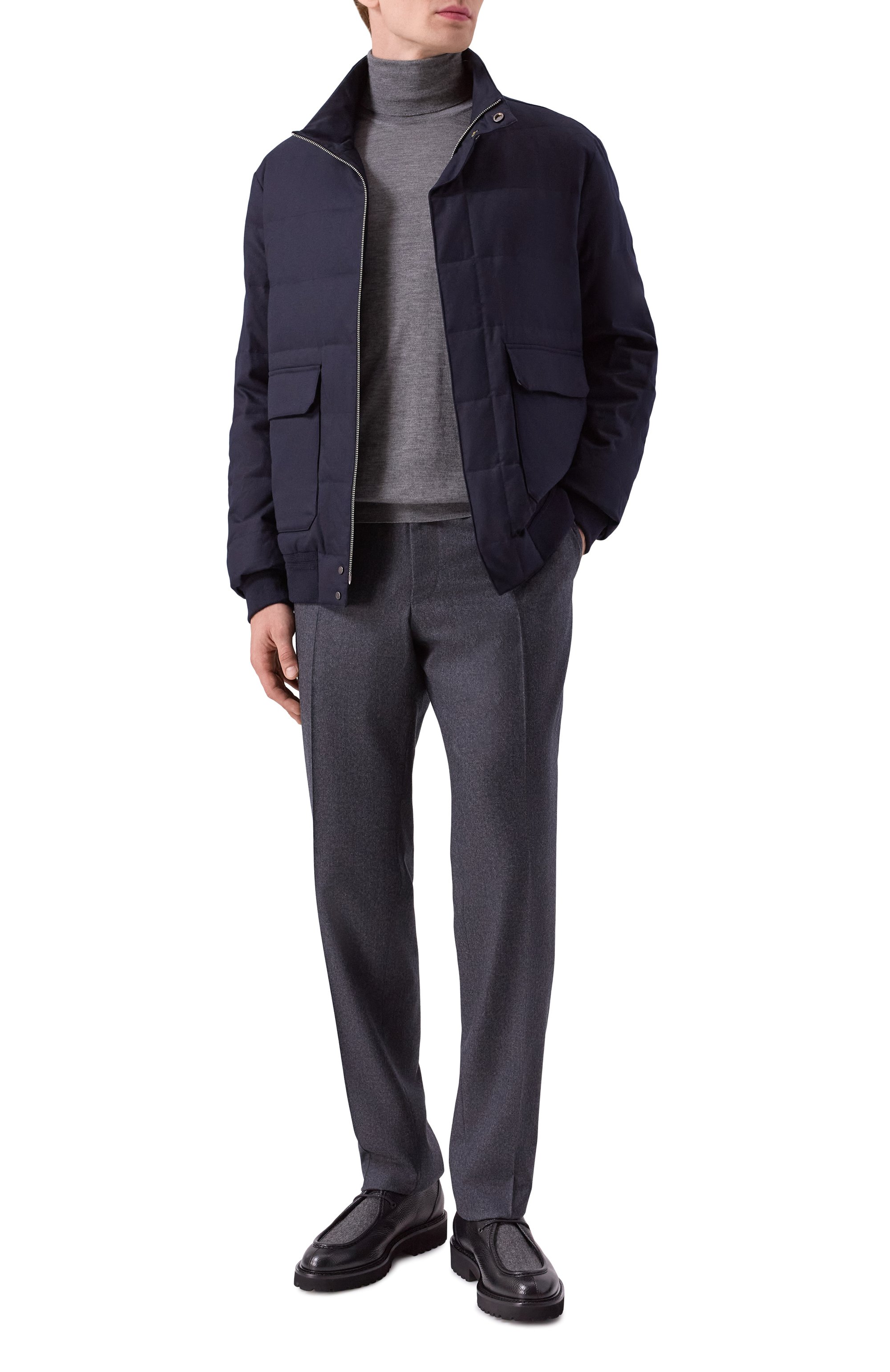 Шерстяной бомбер MONTECORE, арт. F09MUCX819P/277, фото 2