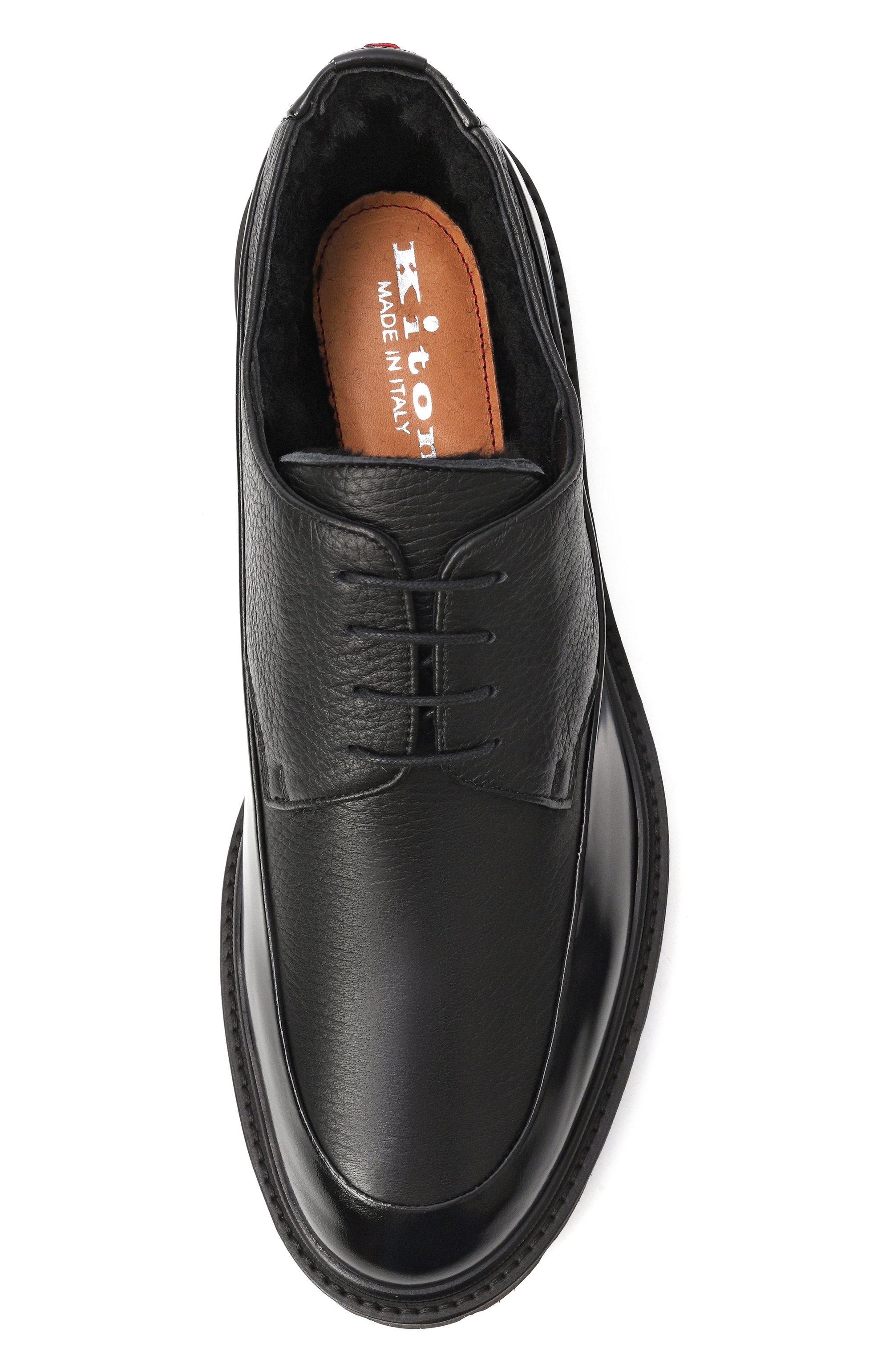 Кожаные дерби KITON, арт. USSA394N0131802, фото 6