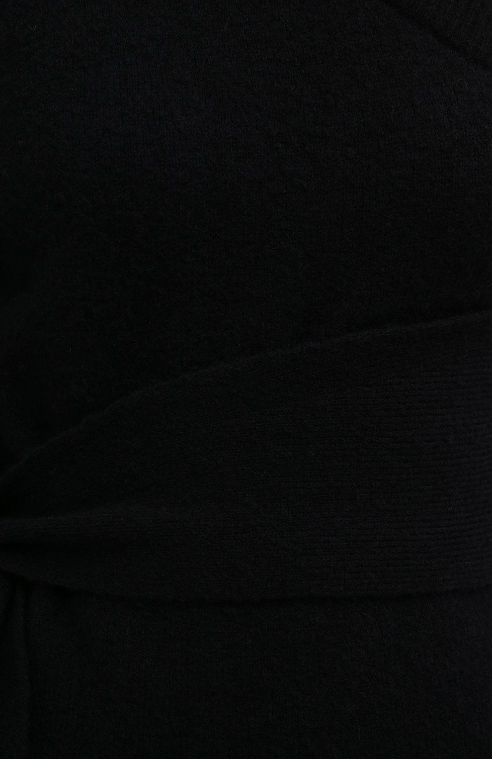 Свитер NANUSHKA черного цвета по цене 42400 руб., арт. CLET0_0FF BLACK_PILLED W00L KNIT, фото 5 Свитер NANUSHKA, арт. CLET0_0FF BLACK_PILLED W00L KNIT, фото 5