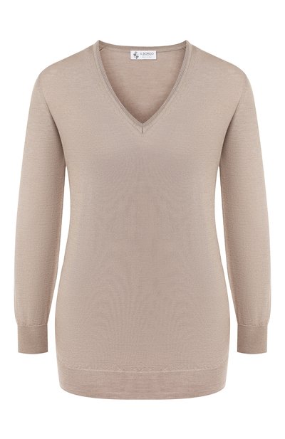 Женский пуловер из смеси кашемира и шелка IL BORGO CASHMERE, арт. 51-542G0