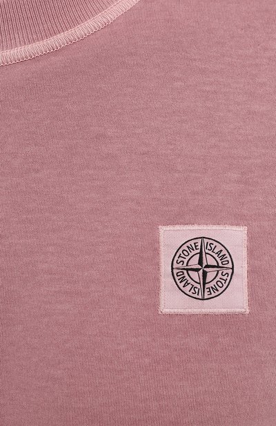 Хлопковая футболка STONE ISLAND, арт. 741523757, фото 5