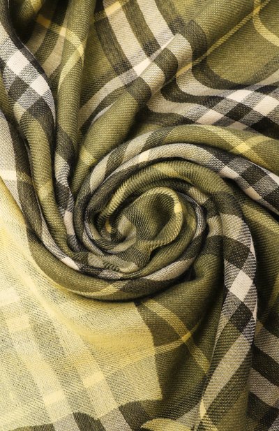 Шарф из шерсти и шелка BURBERRY, арт. 8117901, фото 3