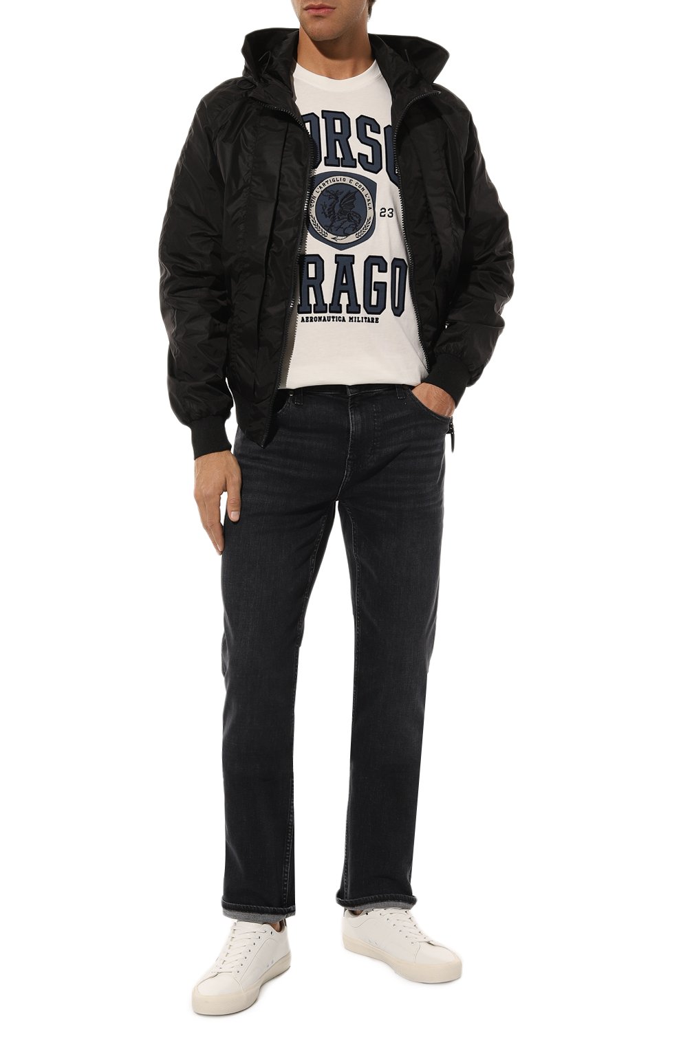 Хлопковая футболка AERONAUTICA MILITARE, арт. 242TS2304J611, фото 2