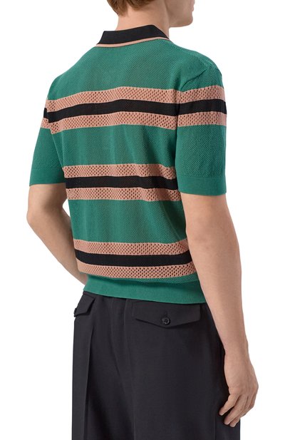 Поло из вискозы DRIES VAN NOTEN, арт. 021218/3701, фото 4