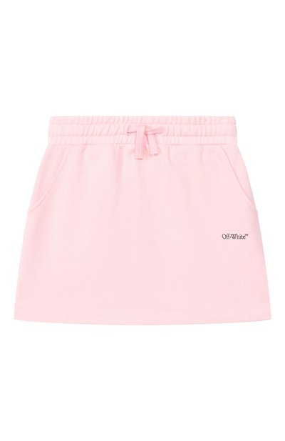 Хлопковая юбка OFF-WHITE, арт. 0GCK002S26FLE001_001