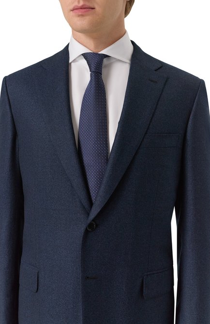Мужской шелковый галстук CANALI, арт. 18/HJ04403