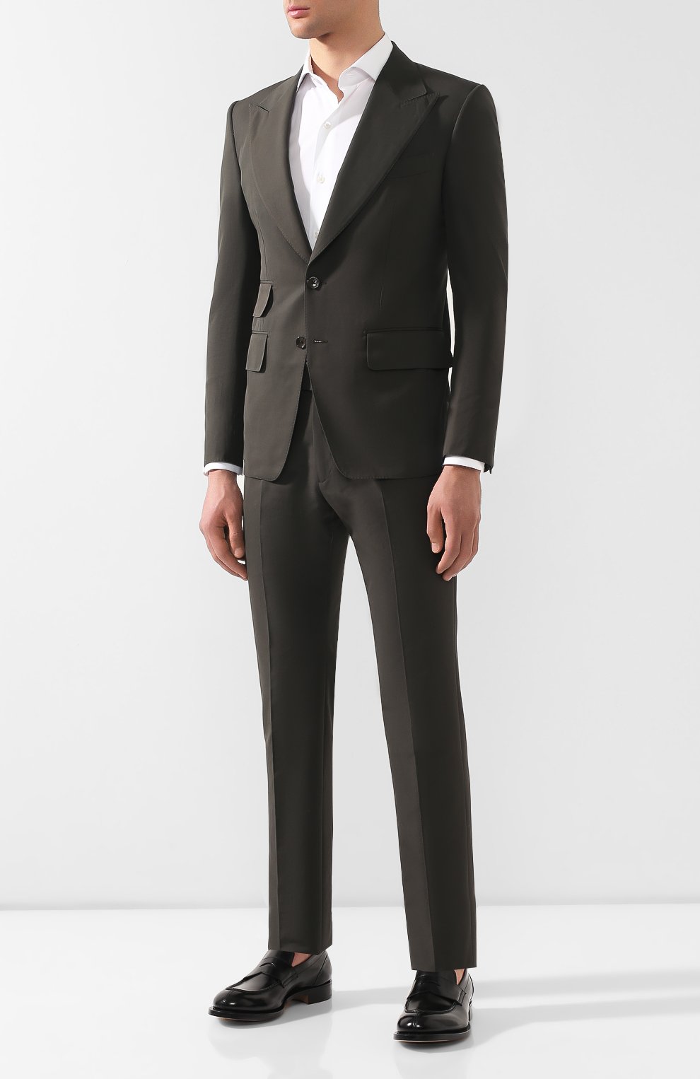 Кожаные пенни-лоферы SANTONI EDITED BY MARCO ZANINI, арт. MCAFZ0009MD4SN0V, фото 2