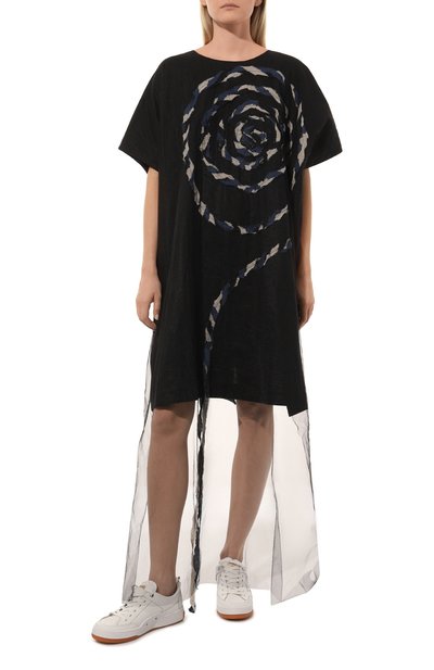 Платье изо льна и хлопка MIDGARD PARIS, арт. C1401, фото 3