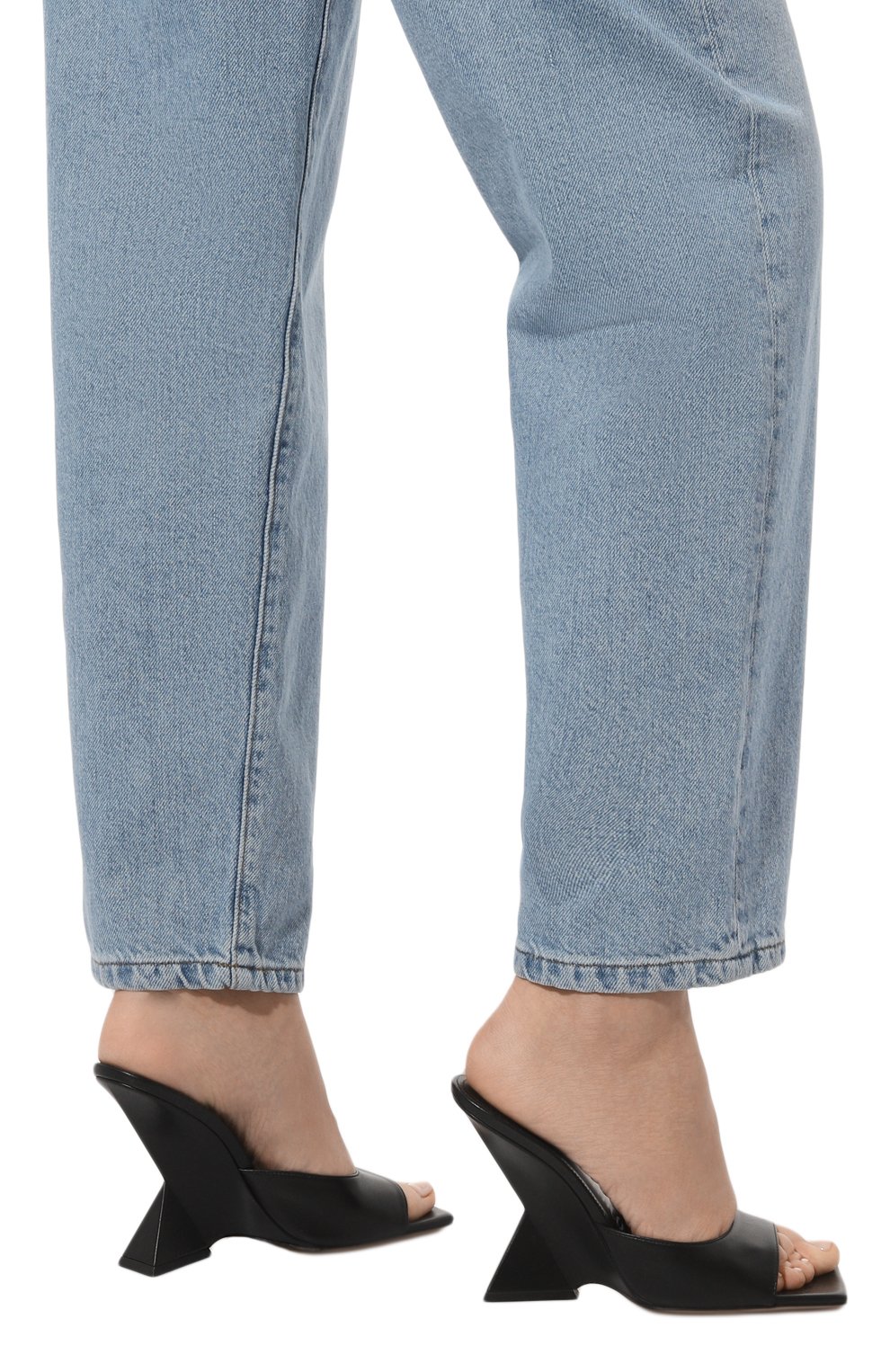 Кожаные мюли cheope THE ATTICO, арт. 241WS758/L001, фото 3