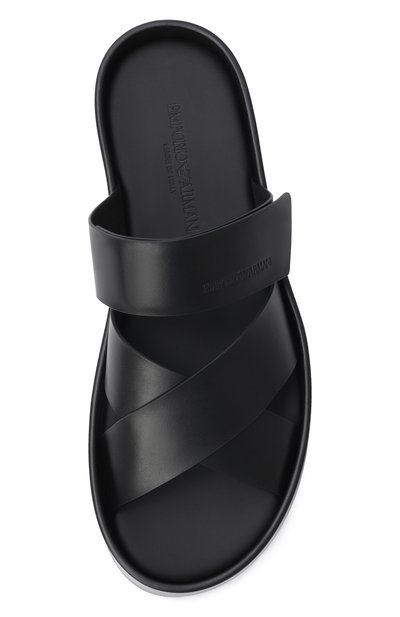 Кожаные шлепанцы EMPORIO ARMANI, арт. EM005855/AF25602, фото 5