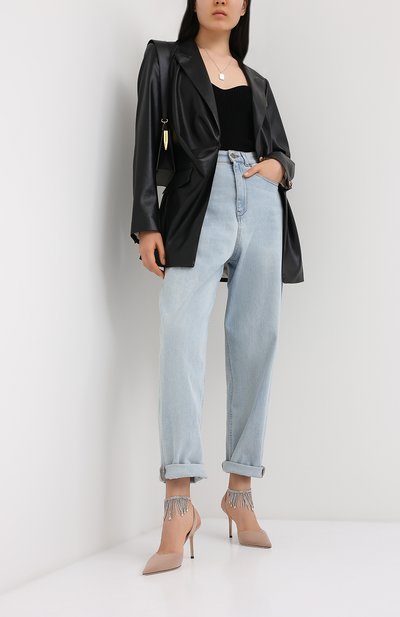 Замшевые туфли birtie 85 JIMMY CHOO, арт. BIRTIE 85/DRS, фото 2