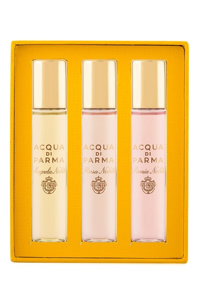 Женский набор одеколонов magnolia nobile + rosa nobile + peonia nobile (3x12ml) ACQUA DI PARMA, арт. ADP047900