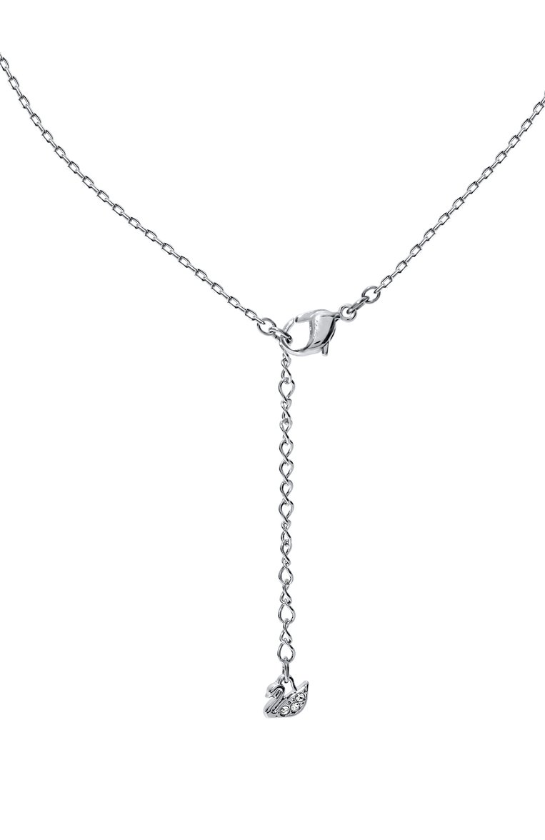 Женская кулон на цепочке dazzling swan SWAROVSKI голубого цвета, арт. 5533397 | Фото 4 (Нос: Не проставлено; Региональные ограничения белый список (Axapta Mercury): Не проставлено; Материал: Металл)