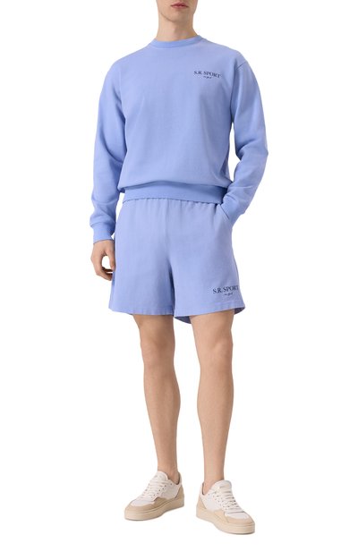 Хлопковый свитшот SPORTY AND RICH, арт. ST071612201BL59, фото 2