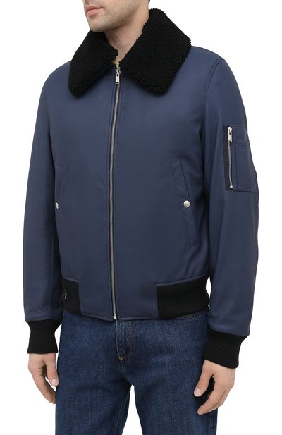 Кожаный бомбер LANVIN, арт. RM-LF0002-CM11-A20, фото 4
