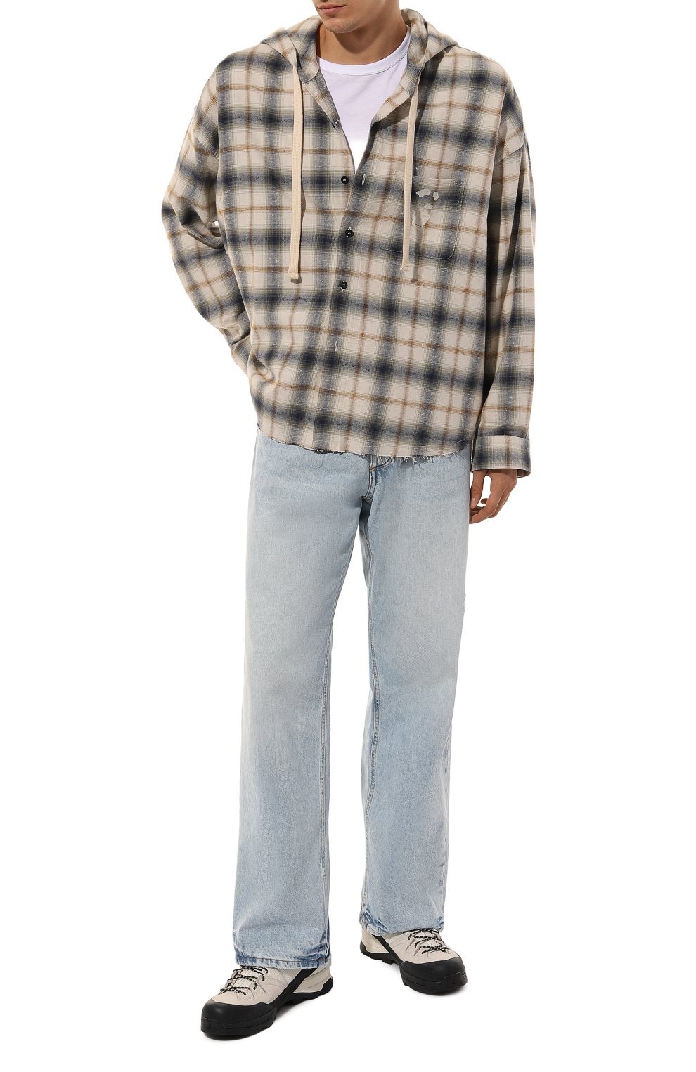 Хлопковая куртка-рубашка AN OTHER DATE, арт. F40DMASI075, фото 2